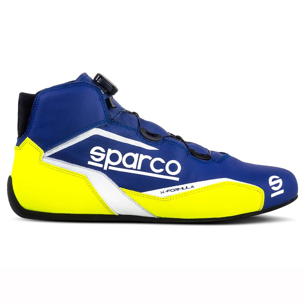 Sparco 00129843AZGF Botines K-Formula Talla 43 Azul/Amarillo