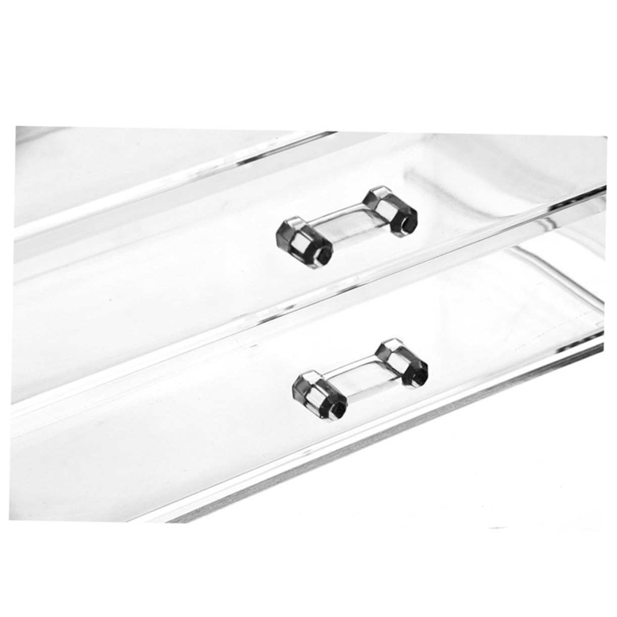 Scatola Trucchi in Acrilico Trasparente a 4 Cassetti Grande