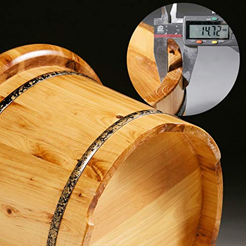 Tina de Madera para Baño de Pies de Cedro miniatura 5