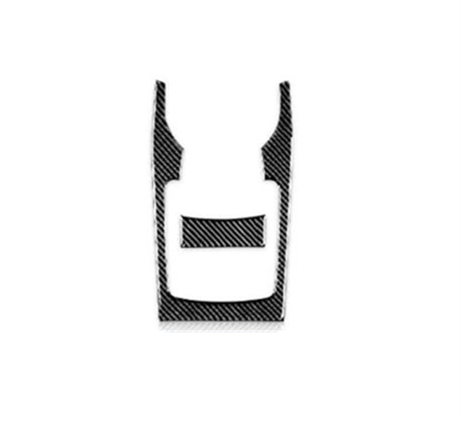 Car Interior Accessories Modification Gear Shifter Insert Console Panel Cover for Subaru for Impreza 2009 2010 2011 Anti-dust(Black)