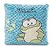 NICI Acogedora Almohada de Rana, Cojín Esponjoso sostenible para niñas, niños y bebés, Suaves Almohadas rectangulares de Juguete, 25 x 25cm, 47616