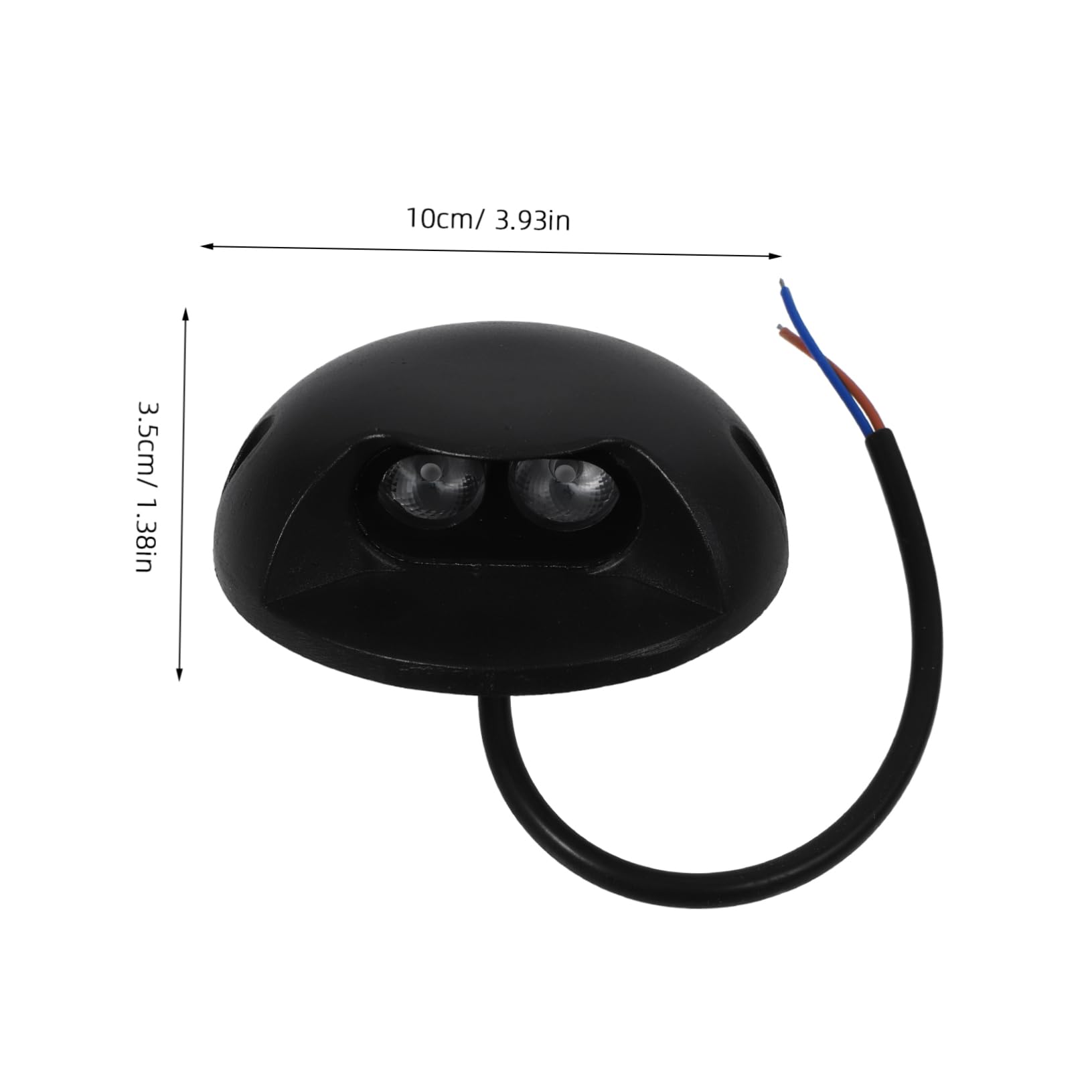 LALAFINA Side Lighting Floor Lamp 12v Ground Lamp for Outdoor Waterproof Landscape for Yard Garden Stairs