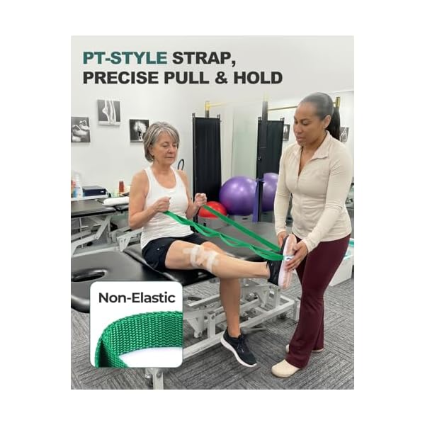Trideer Stretching Strap with Loops for Physical Therapy,Non-Elastic - Image 4