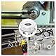QUARKZMAN 2GT Riemenscheibe 40 Zähne 12mm Bohrung Aluminium Zahnriemenscheibe für 6mm Breite 40T Zahnriemen mit Sechskantschlüssel für 3D-Drucker, CNC, Umlenkrolle Pulley-2 Stück Silber