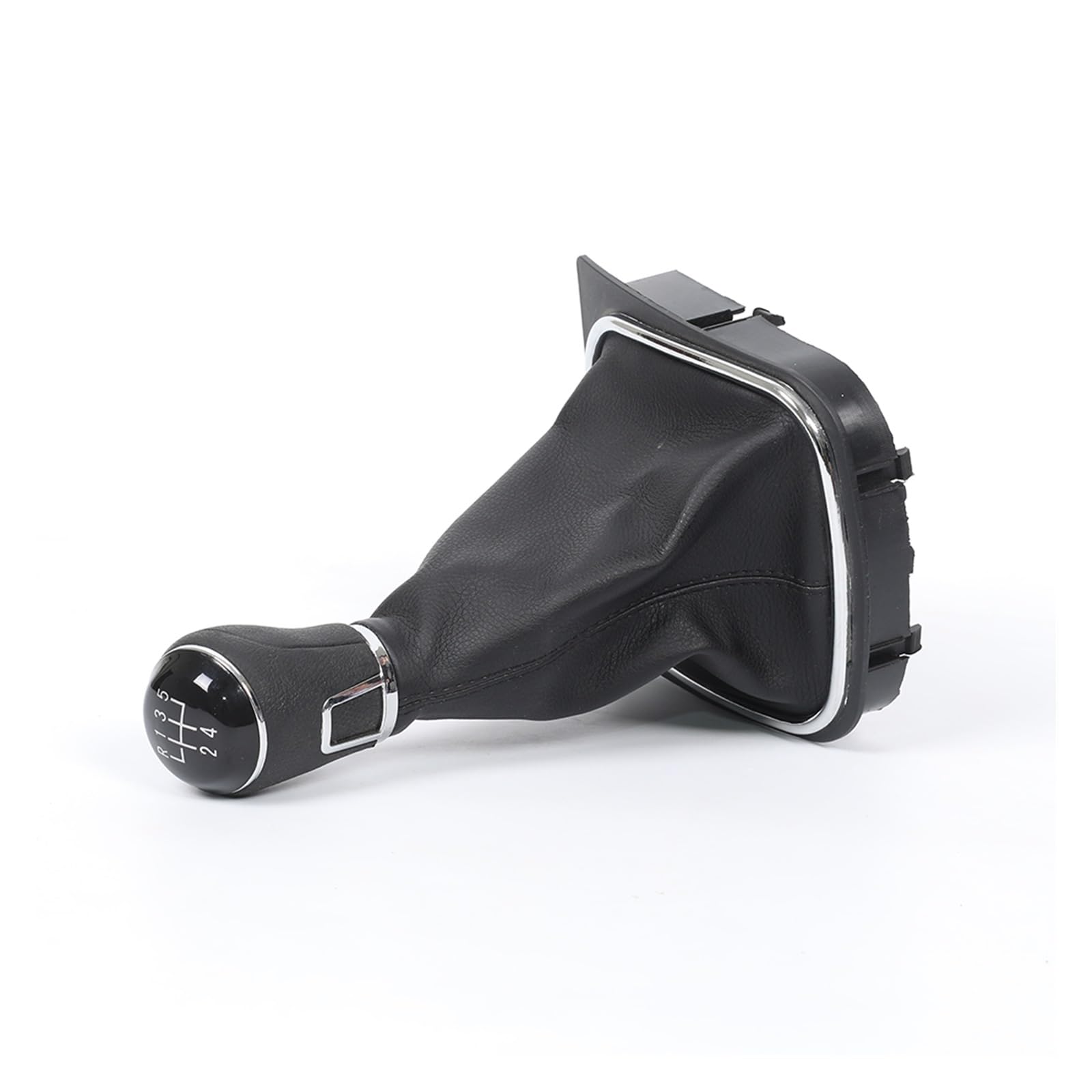 Lvgvzttgkm 5 Plastic Black For Vw For Golf 6 5 Rabbit For Jetta Mk5 Mk6 2004-2014 Sporty Shift Knob