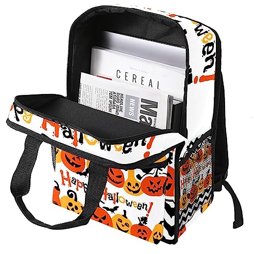 Cartable multicolore à citrouilles pour garçons et filles - 3