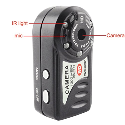 8GB 1920x1080P Mini DV Camcorder Motion Activated Video Camera Security