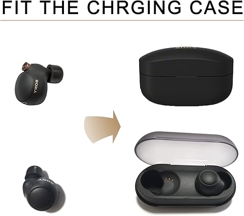 Miniatura 4 de Puntas de espuma viscoelástica para Sony WF-1000XM4WF-1000XM5 Auriculares Consejos para Sony WF-C500 LinkBuds S WF-1000XM4 Auriculares Reemplazo Fit