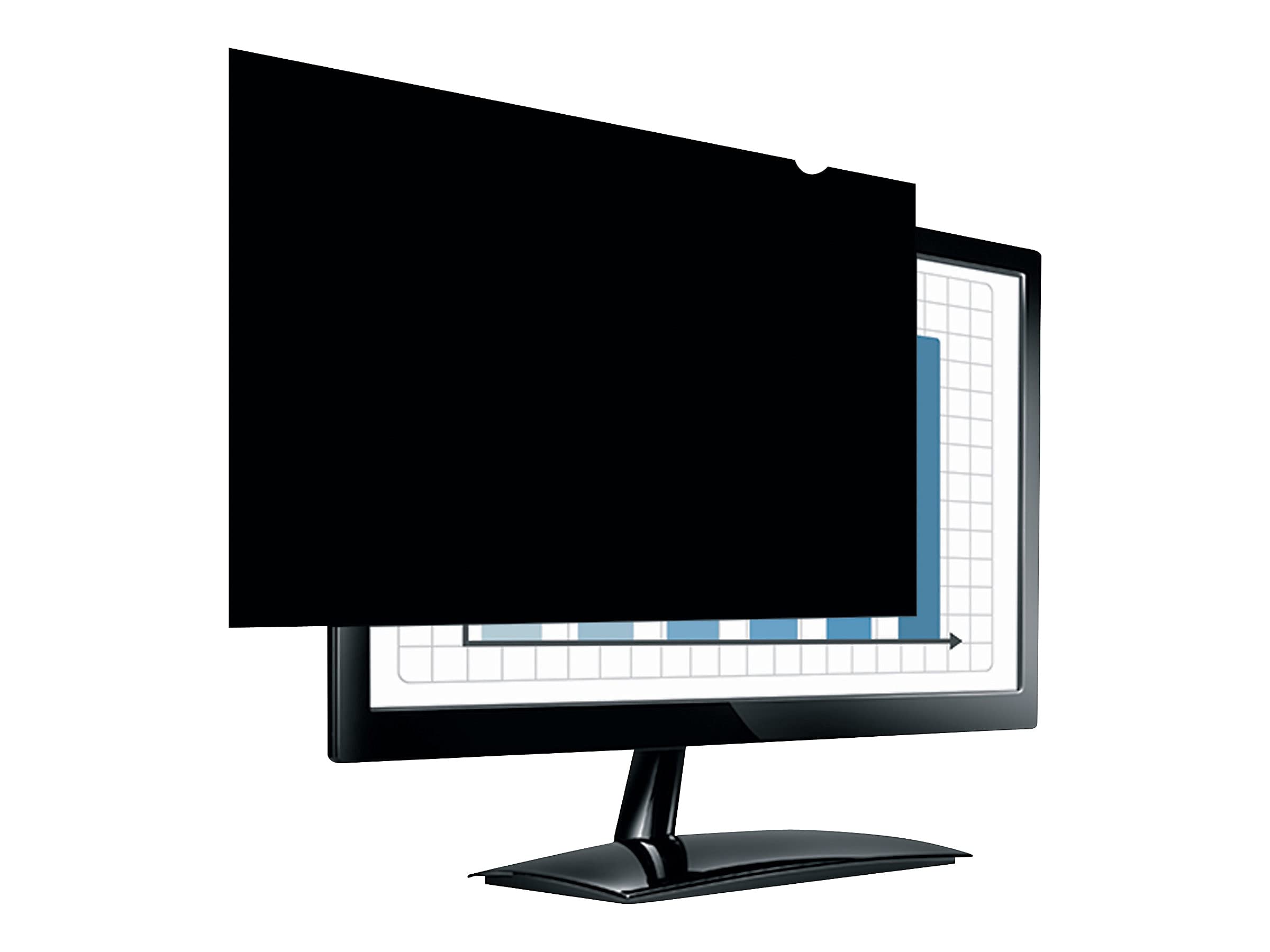 Fellowes PrivaScreen Filtro privacy antiriflesso e protezione schermo per schermi da 23" Pollici con rapporto 16:9 widescreen