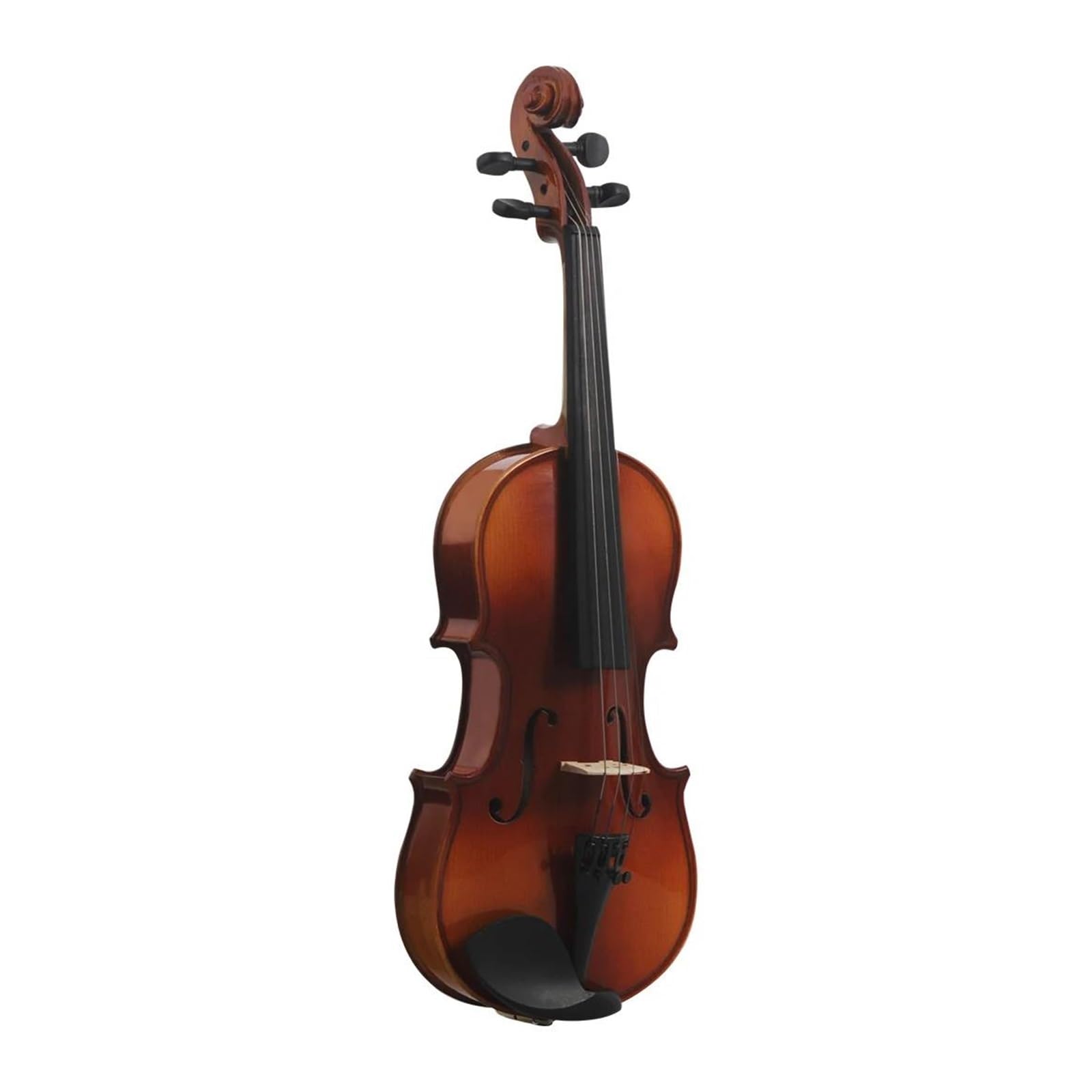 1/4 Zestaw Skrzypcowy Akustyczny Z Litego Drewna Lipowego Instrument Strunowy Z Futerałem I Smyczkiem Instrumenty Strunowe Skrzypcowe(3/4)