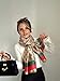 FairyCity Luxury Silk Scarf with Geometric Pattern, summer shawls for women lightweight Scarves Fashion Accessory