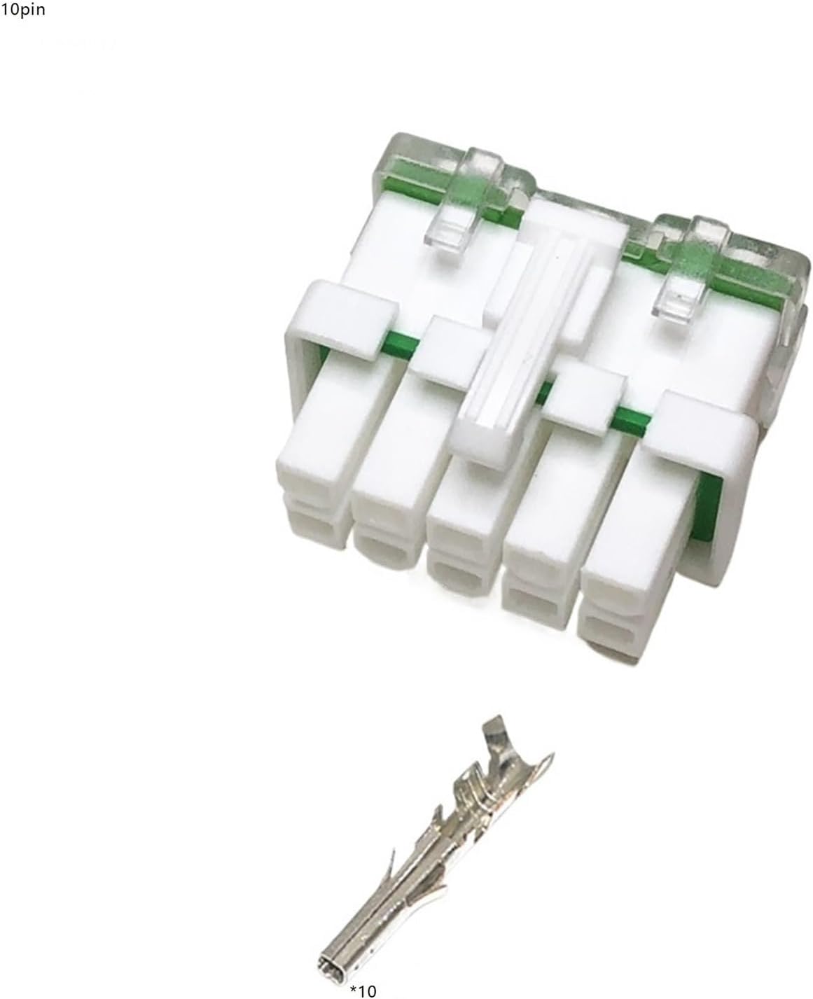 4.2mm Female Compatible With Car Motorcycle Wiring Harness Connector 2p3p4p6p8p10p12p14p16p Sealed Waterproof Sheath(10pin Female,10sets)