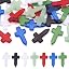 7 colours # cross charms