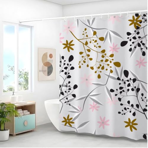 Rideau douche avec œillets antirouille et ourlet lesté imperméable