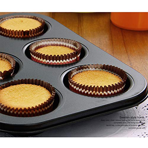 Non-Stick Muffin Cupcake Pan For Baking Jumbo Donut Cake Molds Tins Tray Set Bakeware Dishwasher Microwave Safe #TOP4