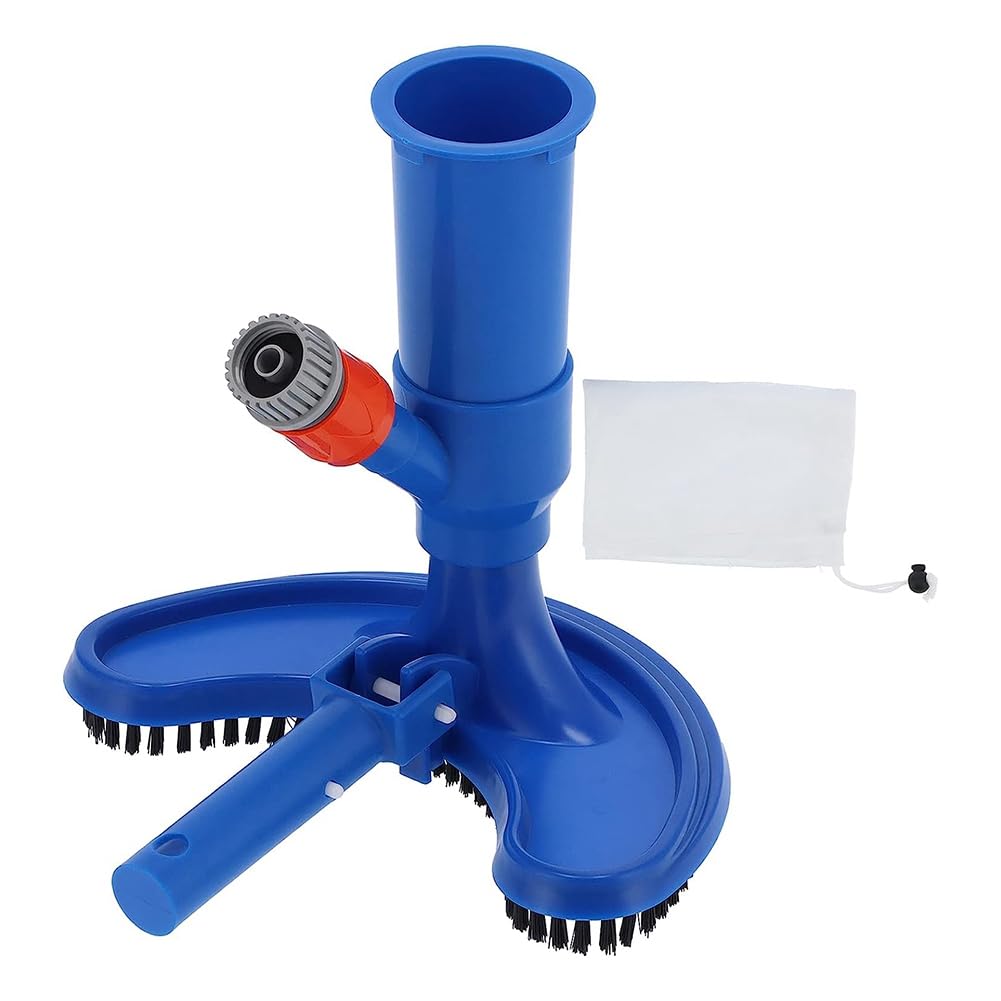 CTRLZS 1 PCS Vacuum Cleaner Jet Vacuum Entertainment Pool Cleaner With Brush Pole For Fountain Pond Swimming Pool US