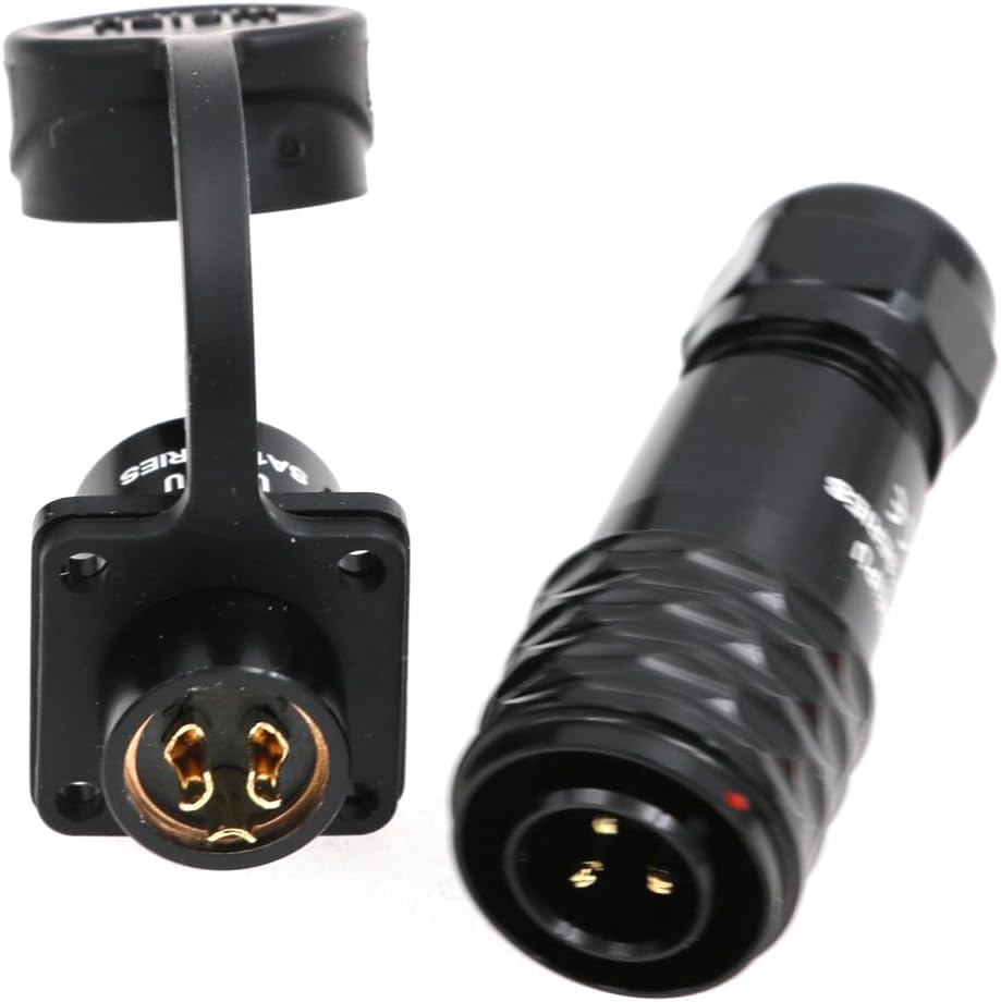 WEIPU SA12 3Pin Waterproof Connector Male Female Panel Mount Plug Socket Aviation Power Cable SA1210/ SA1213 Industrial Adapter 13A