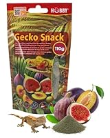 Hobby Terraristik Gecko Snack Feige/Pflaume – Fruchtiges Gel-Futter für Geckos | 1 Stück | Mit Insektenmehl und Probiotika für gesunde Verdauung und Vitalität