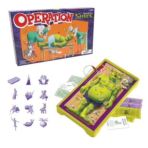 Operation: Shrek Juego de Mesa con Piezas Personalizadas miniatura 3