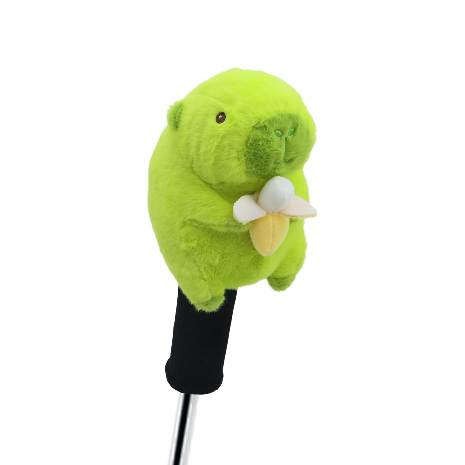 Capybara Golf Club Cover, Cartoon Driver Headcovers, Cute Capybara Stuffed Animal Golf Club Head Cover, Plush Protective Gear For Women Men