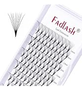 Fadlash Vorgefertigt Wimpernverlängerung 10D 0.07mm CC Curl 8-14mm Gemischte Länge Volumen Russis...