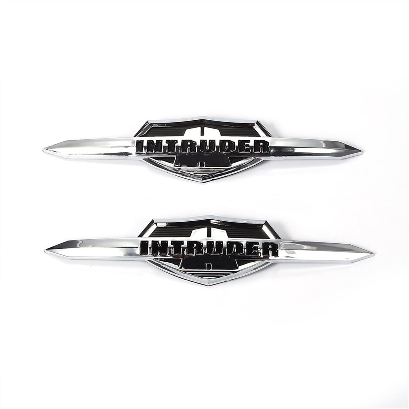 Motorrad-Aufkleber Für Suzuki Intruder VL400 VL800 LC1500 Volusia Gastank-Emblem-Abzeichen Chrom-Kraftstofftank-Aufkleber