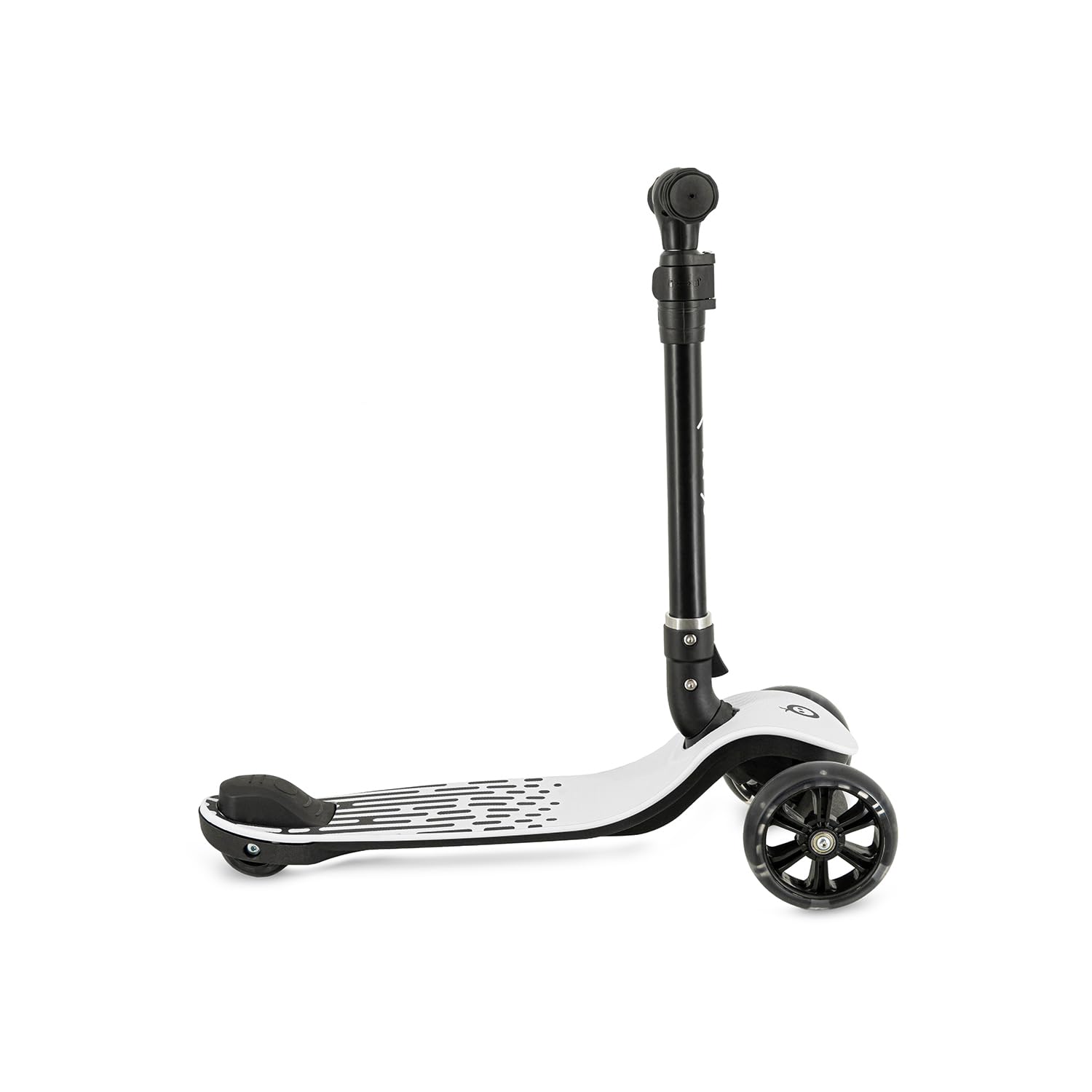 Patinete Infantil 3 Ruedas MoMi San 2 en 1, Manillar Ajustable (60/66/72 cm), Plegable, Ruedas LED con rodamientos ABEC-7, Freno de pie, Ligero (2,7 kg)