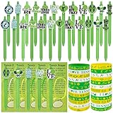 LiYiQ 72 Pcs Tennis Party Favors Tennis Team Gifts Tennis Goodie Bags Stuffers Tennis Ballpoint Pens Bookmark...