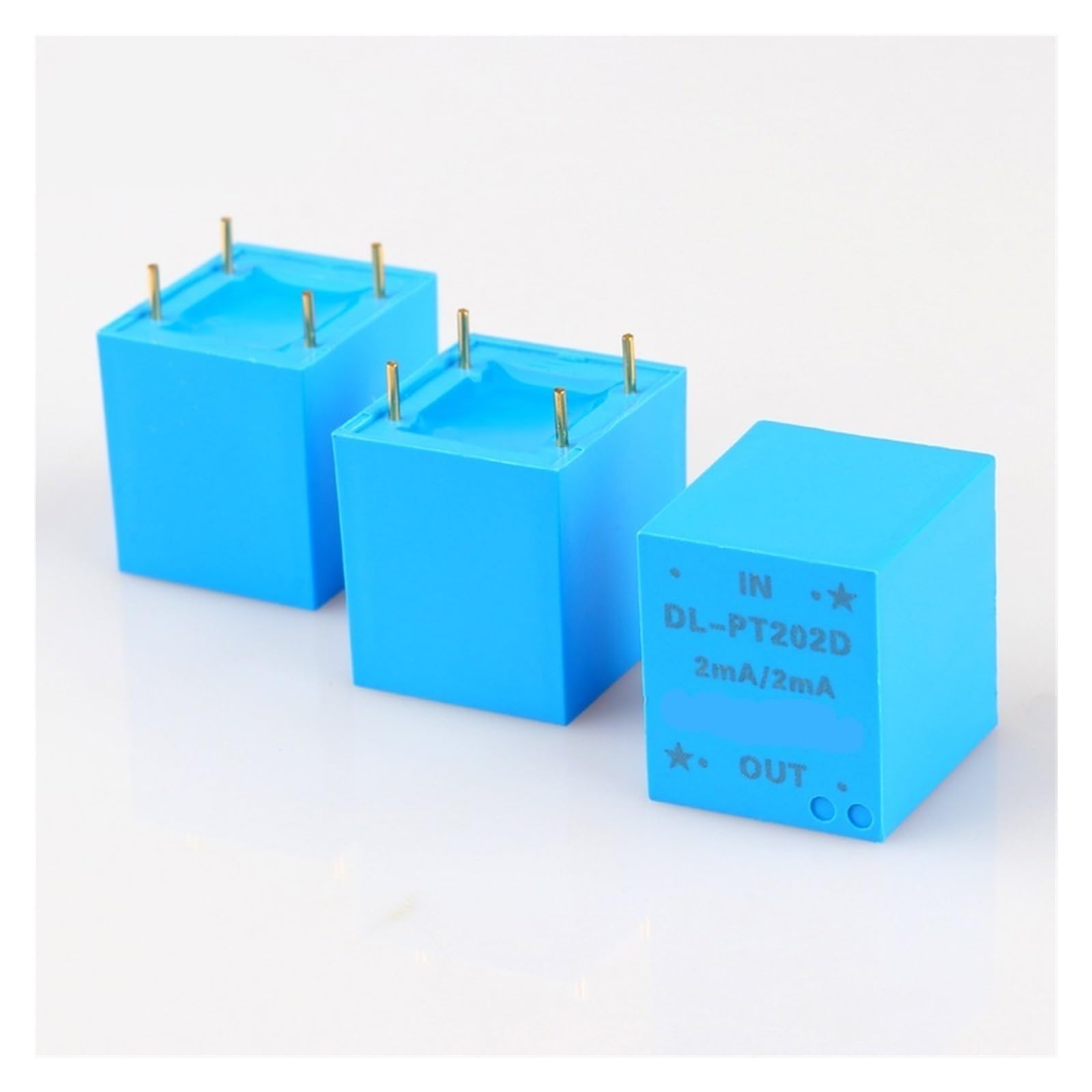 CLEUFWKO 1pcs Mini Voltage Transformer DL-PT202D 2mA/2mA 110v 220v 380v/4v