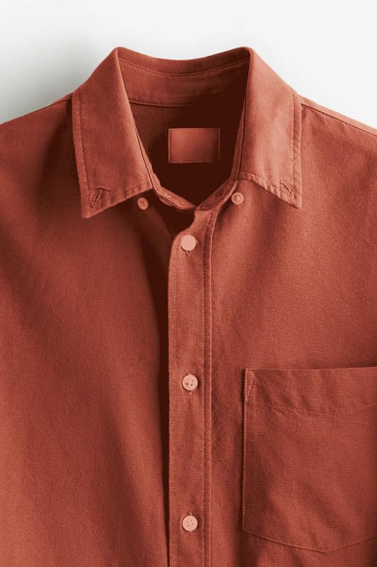 Image of BE ACTIVE Men's Oxford Cotton Lycra Casual Shirt || Men Stylish Shirt || Full Sleeves || Simple Shirt for Men || Timeless Style & Comfort