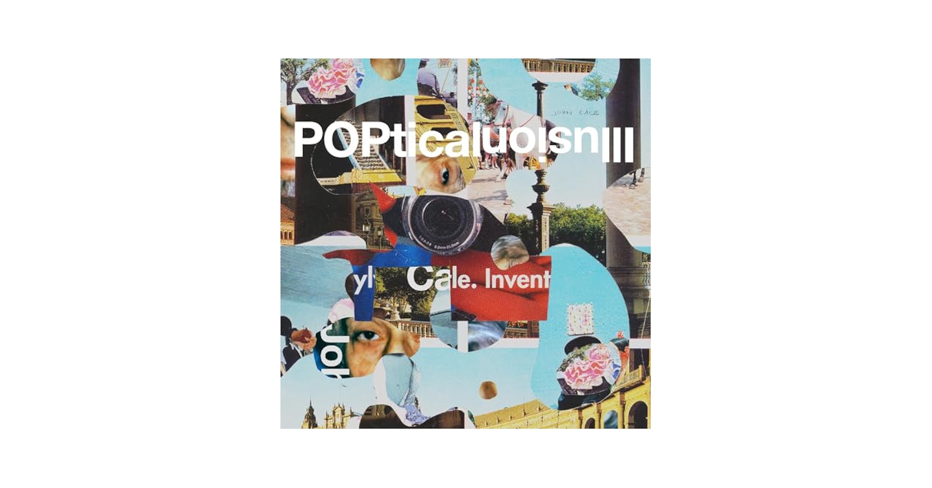 その他 2LP John Cale Poptical Illusion DS178LP Double Six, Electric /00520 John Cale - POPtical Illusion (Exclusive Limited Double LP
