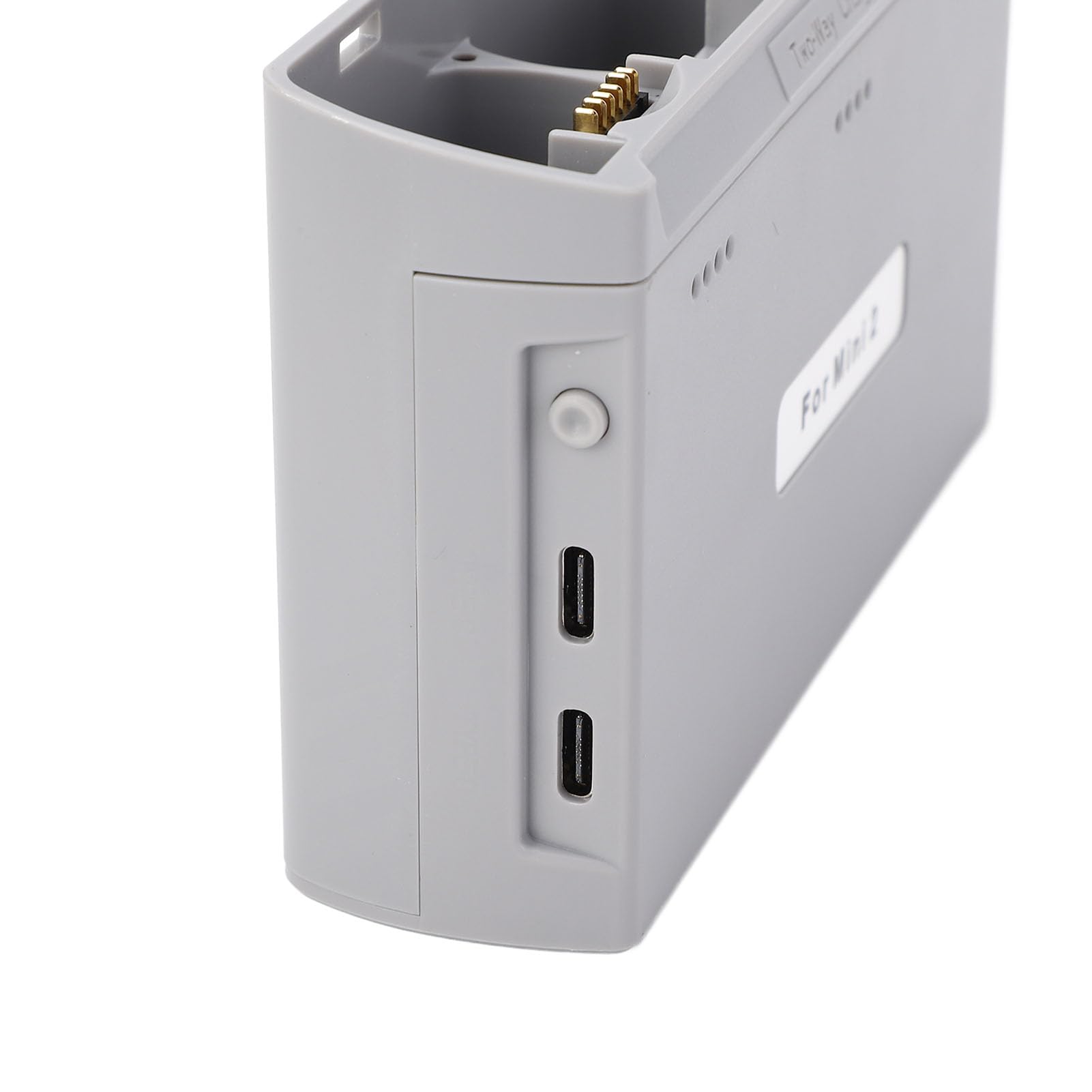 Hub di Ricarica per Batterie per Droni, Caricabatterie per 3 Batterie, Compatibile con Droni Mini2, MiniSE, Mini2 SE, Design Portatile Compatto, Display Livello Batteria