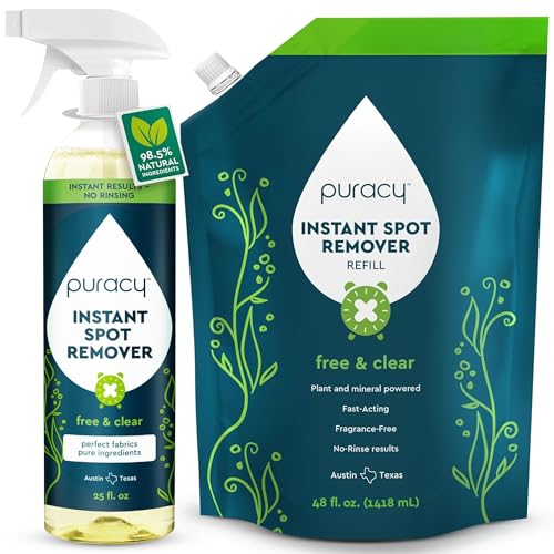 Puracy Instant Spot Remover for Clothes - Cleaning Spray, Stain