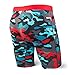 SAXX UNDERWEAR Mens Vibe Long Leg Modern Fit Red/Bright Camo LG