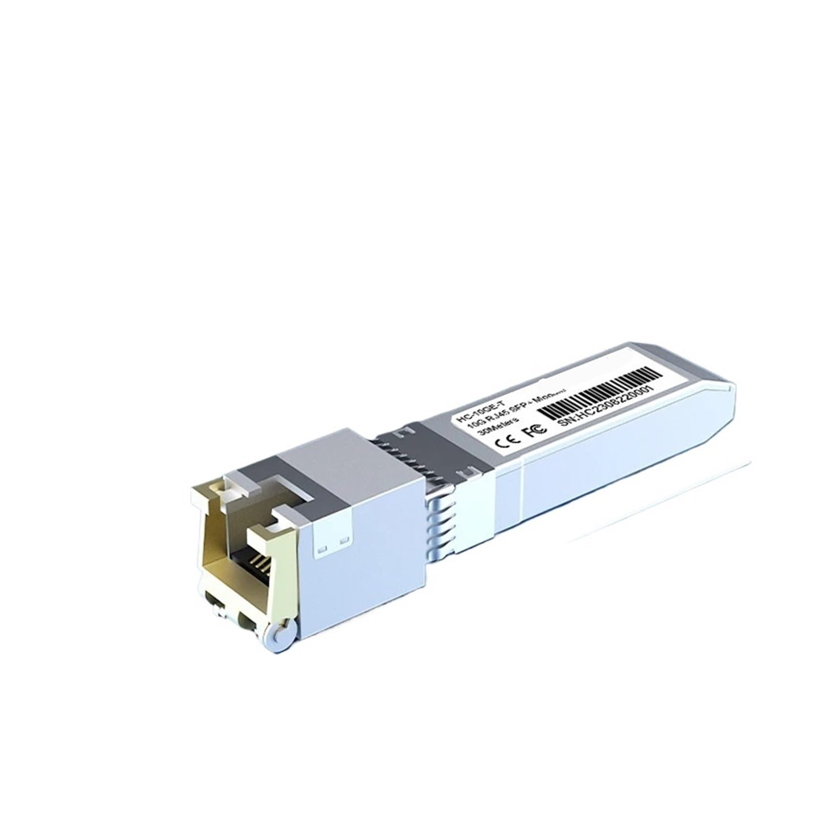 OSHZIKJII 10G s-f.p+ Module 10GbE Copper s-f.p Modules Optical Port Turn to RJ45 Ethernet Port Gigabit 1000M Transceiver Module