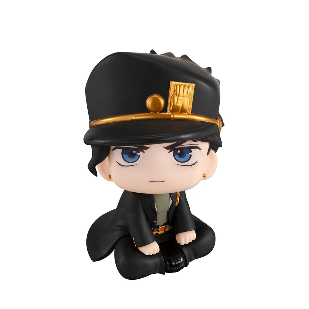 Zhongkaihua Dio Brando Figure Jotaro 10CM Sitting Model Look Up Action Figure JJBA AnimeCharacter Cartoon Cute Figurine Statue Collection Decorations Ornaments