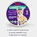 BINGPET Calming Collar for Cats - Adjustable Reduce Anxiety Collar for Small Dogs & Cats, Natural Calm Collar up to 15\