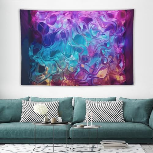 Tapisserie murale solution deco pour masquer un mur de dortoir