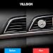 VILLSION Ambientador Coche Accessories para Coche Perfume con Caja de Regalo