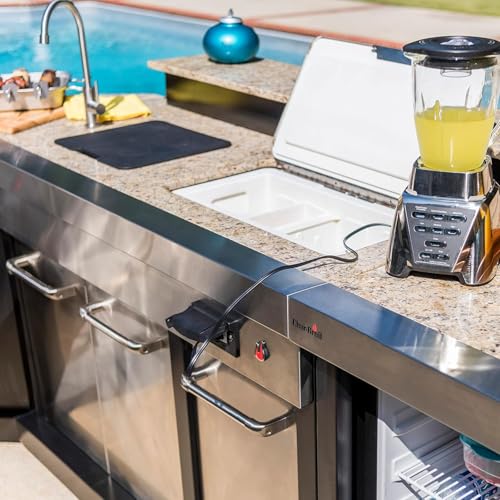 Char-Broil Medallion Series Modular Outdoor Kitchen Stainless Steel Entertainment Module - 463246418 Char-Broil Medallion Series Modular Outdoor Kitchen Stainless Steel Entertainment Module - 463246418