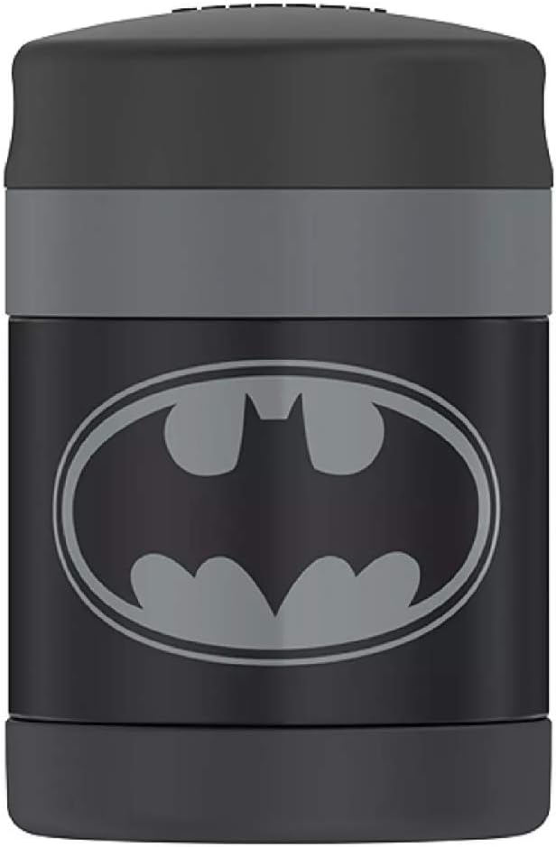 Batman 10oz Funtainer Food Jar - Black