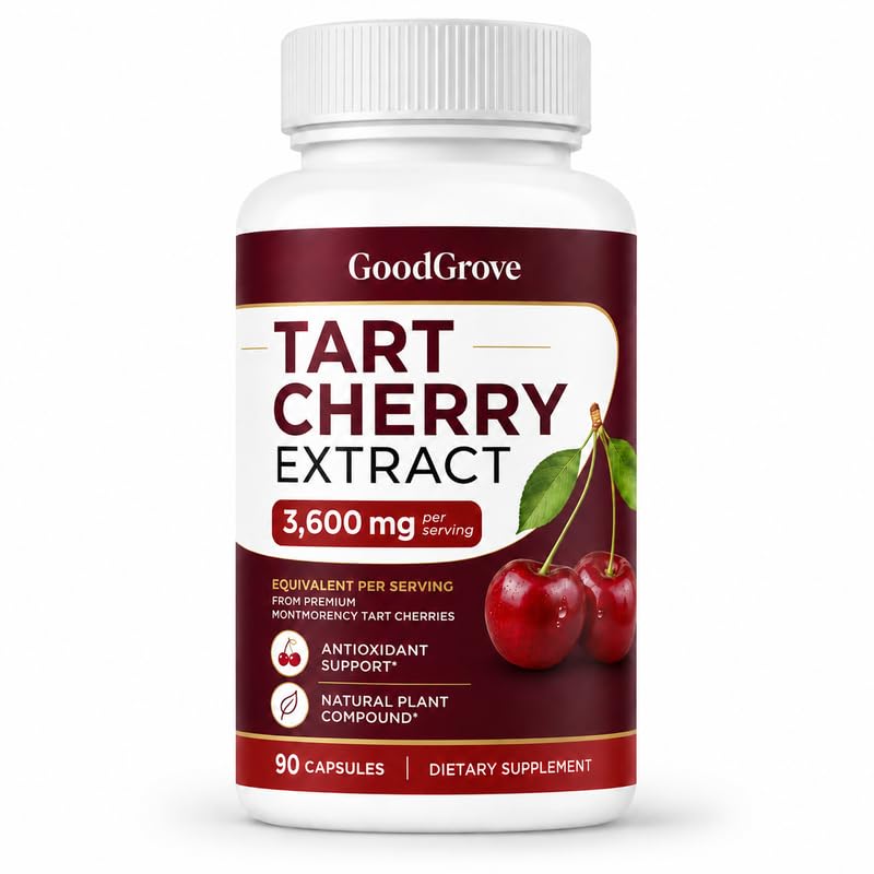 Tart Cherry Extract 90 Capsules Tart Cherry Cold Extracted Capsules(1pcs)