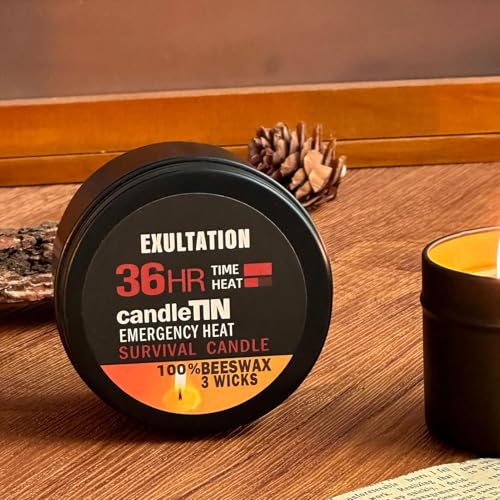 Survival Kerzen, Kerze im, lange Brenndauer, 36 Stunden, Notfallkerzen, wasserdicht, geruchlos, rauchfrei, für Camping, Pešca, Lichtausfall, Innen- und Außenbereich – Bild 6