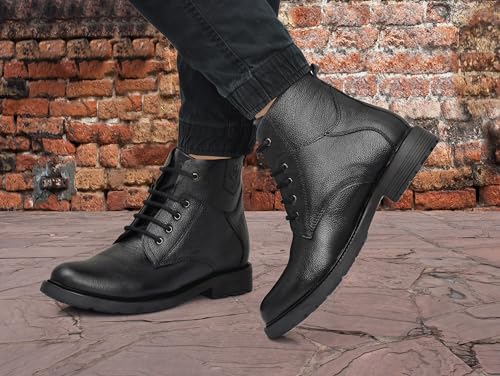 Image of GALEX Leather Boots for Men | Trendy, Stylish & Casual Boots