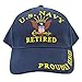 Eagle Emblems Men's U.S. Navy Retired Hat