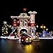 Produktbild AZIZAT LED-Licht-Set für Lego Creator Expert Winter Village Feuerwehrstation 10263. LED-Lichtlampen-Set. Nur Licht-Set.