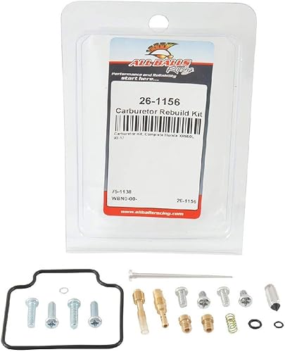 Miniatura 3 de All Balls Kit de reparación de carburador 26-1156 (26-1156 Honda XR650L 1993-2014)