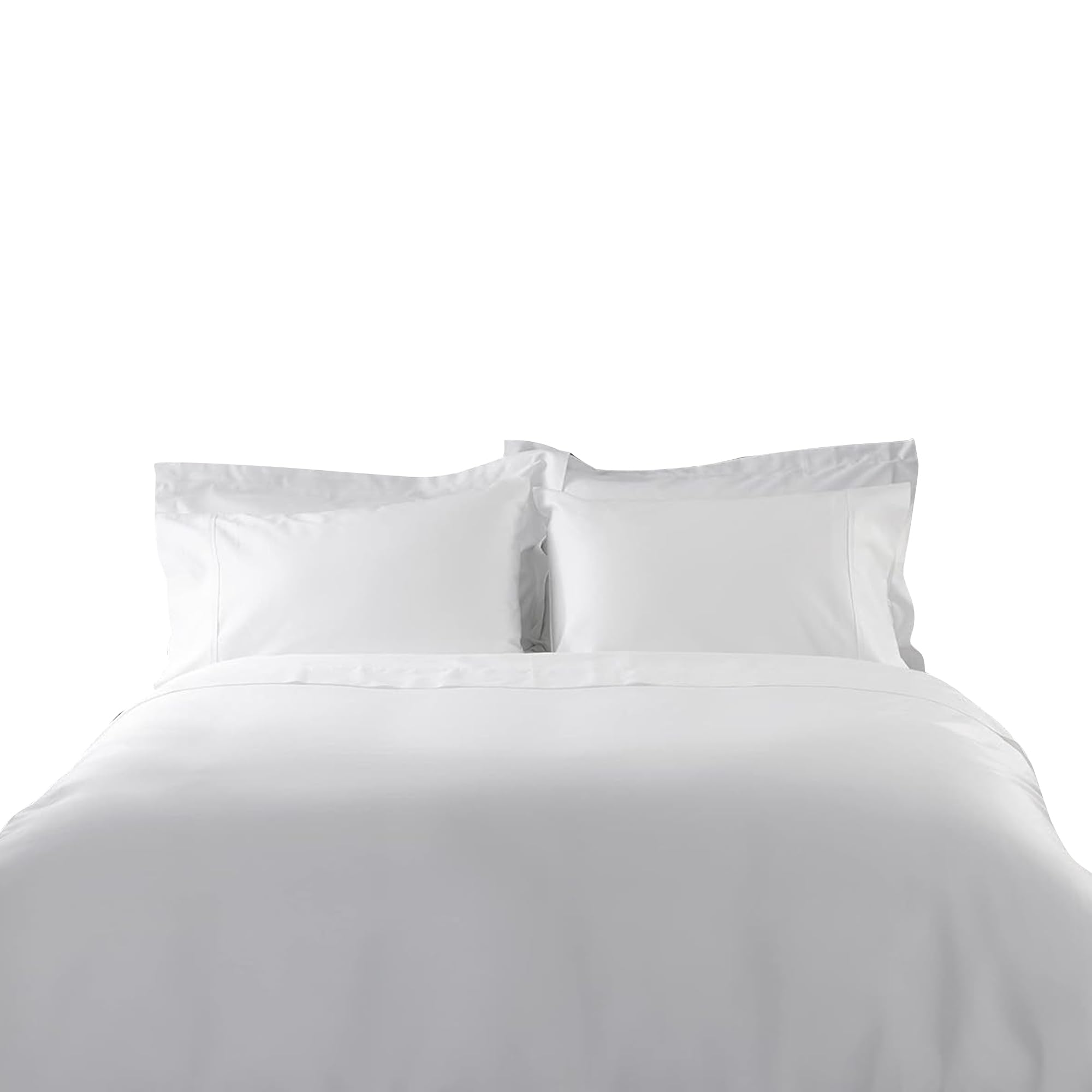 Belledorm White Bamboo Fitted Sheet (Single) (White)