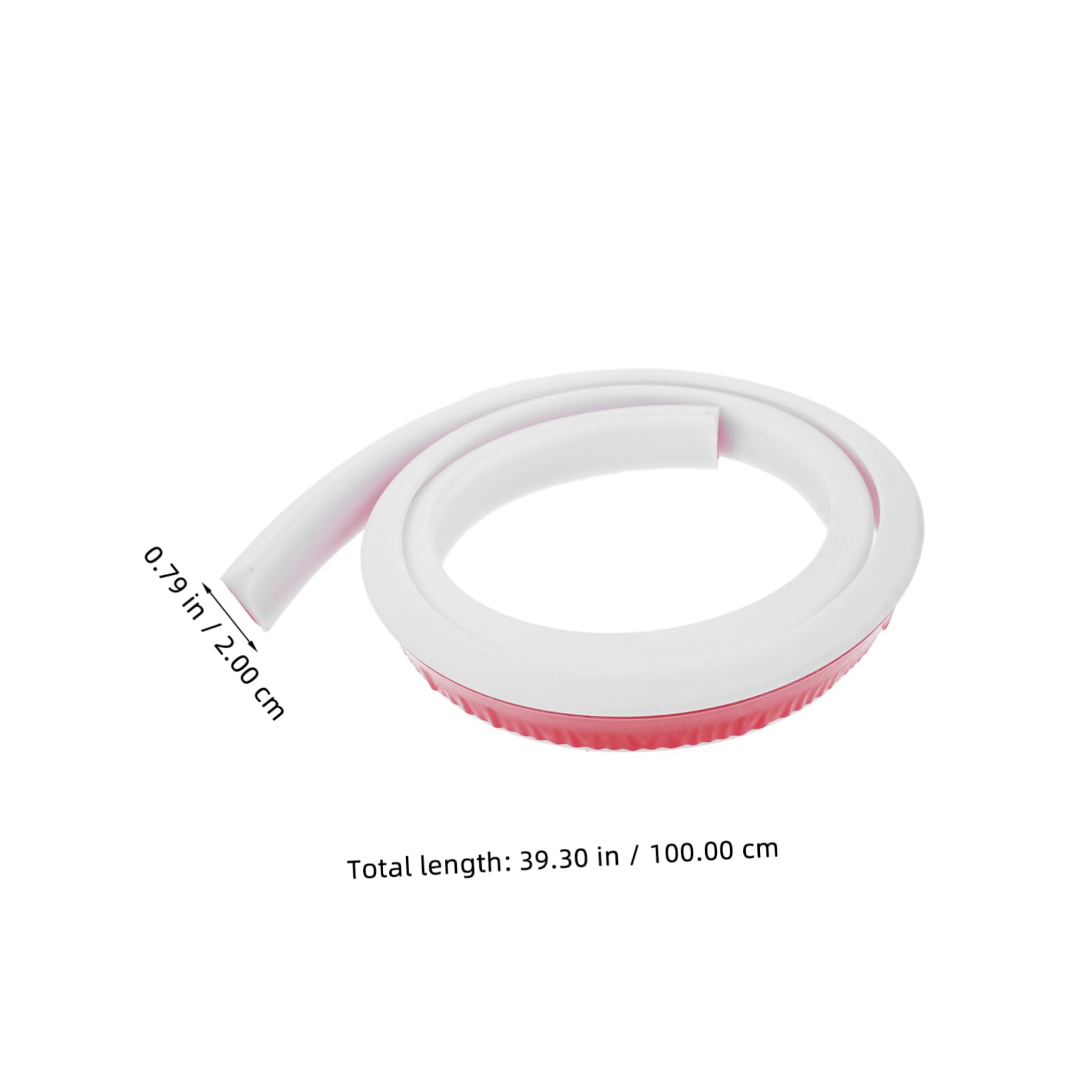 Holibanna Adjustable Water Dam Strip for Sinks/bathtubs Prevent Water Spillage Easy Install Sturdy Splashproof Kitchen/bathroom Barrier