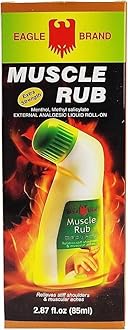 2 Packs - Eagle Essential Muscle Rub Oil - Hai Chai Dau Xoa Bop Hieu Con O - 85mL per Bottle with 2 Bottles per Order - Made in Singapore